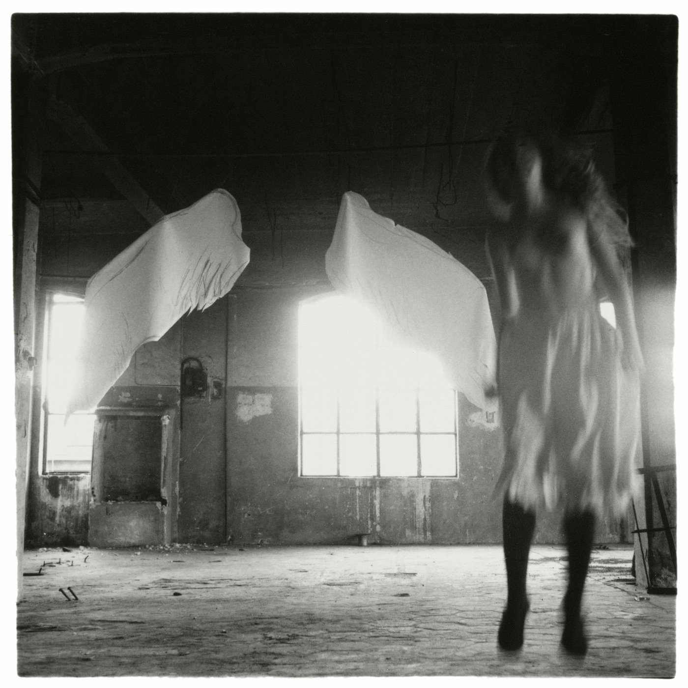 Francesca Woodman — From Angel series, Rome, Italy, 1977
